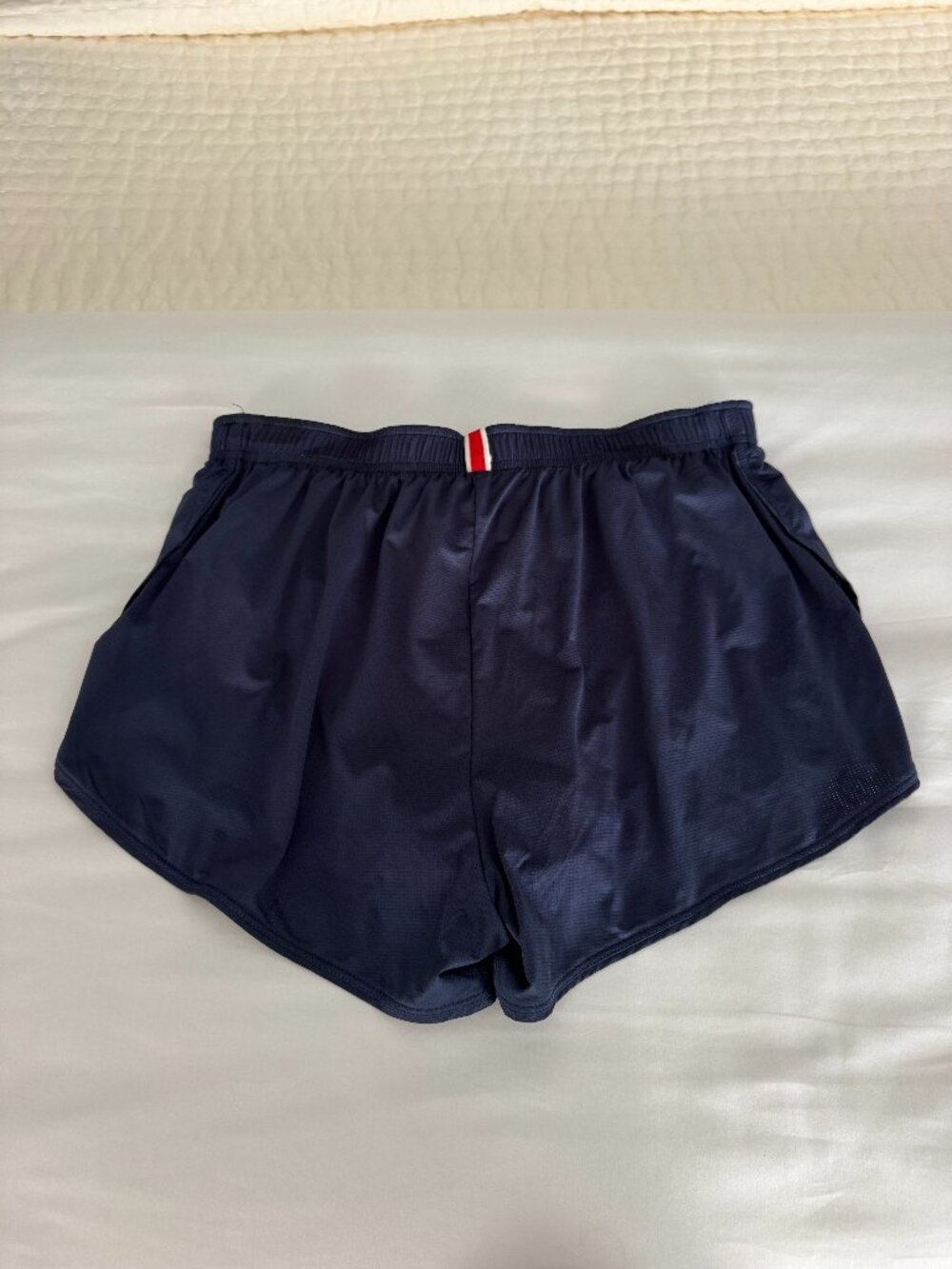 Tracksmith Women's Twilight Split Shorts - NAVY - Picture 3 of 5